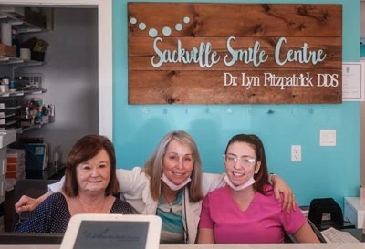 Doctor and staff at Sackville Smile Centre